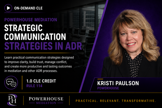 Strategic Communication Strategies in ADR